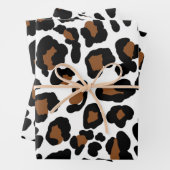 Leopard Big Cat Bont Patroon Print Inpakpapier Vel (In situ)