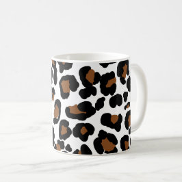 Leopard Big Cat Bont Patroon Print Koffiemok