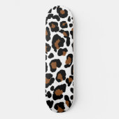Leopard Big Cat Bont Patroon Print Persoonlijk Skateboard (Voorkant)