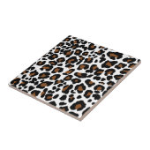 Leopard Big Cat Bont Patroon Print Tegeltje (Zijkant)