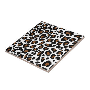 Leopard Big Cat Bont Patroon Print Tegeltje