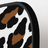 Leopard Big Cat Fur Pattern Pickleball Paddle (Links Detail)