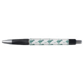 Leopard Black en Blauwgroen afdrukken Pen (Voorkant)