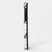 Leopard Black en Green Silhouette Case-Mate iPhone Case (Achterkant/links)