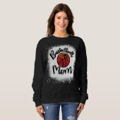 Leopard Bleaching Basketball Mam Game Day Trui (Voorkant volledig)
