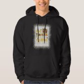 Leopard Bleaching One Thankful Dialyse Nurse Turke Hoodie (Voorkant)