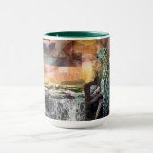 Leopard Blue Lagoon Mok (Midden)