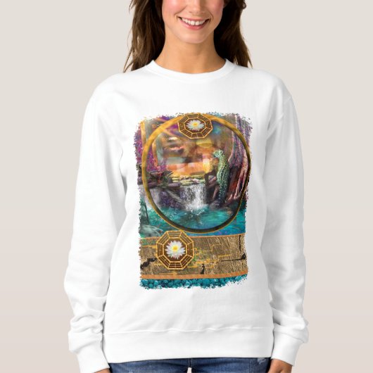 LEOPARD BLUE LAGOON T-Shirt (Voorkant)