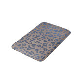Leopard Blue Pattern Badmat (Gekanteld)