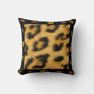 Leopard Bont Afrikaanse grens - Kussen