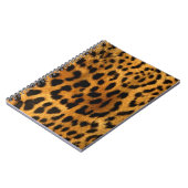 Leopard-bont-laptop Notitieboek (Linkerzijde)