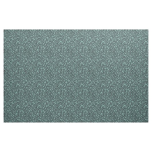 Leopard bontpatroon Aqua stof (Yard (91,4 cm))