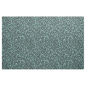 Leopard bontpatroon Aqua stof (Fat Quarter)
