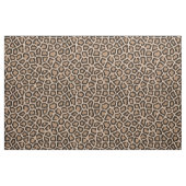 Leopard bontpatroon bruine stof (Fat Quarter)
