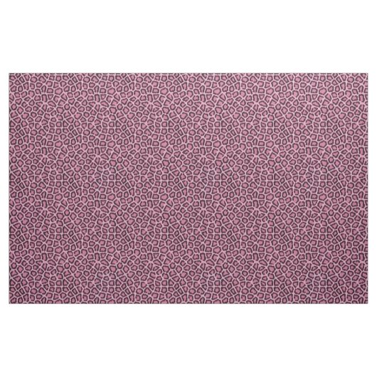 Leopard bontpatroon roze stof (Yard (91,4 cm))