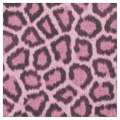 Leopard bontpatroon roze stof (Close Up)
