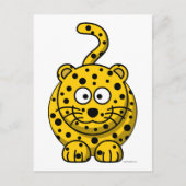Leopard Briefkaart (Voorkant)