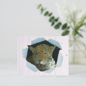 Leopard Briefkaart (Staand voorkant)