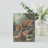 Leopard  briefkaart (Staand voorkant)