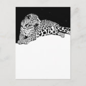 Leopard Briefkaart (Voorkant)