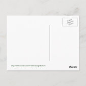 Leopard-Briefkaart Briefkaart (Achterkant)