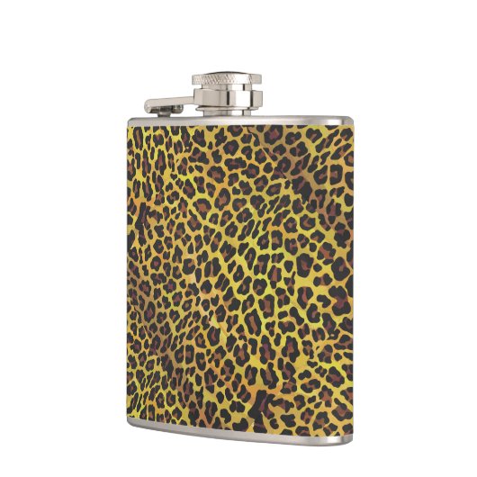 Leopard Brown and Yellow Print Heupfles (Links)