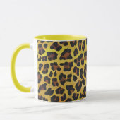 Leopard Brown and Yellow Print Mok (Links)
