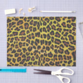 Leopard Brown and Yellow Print Tissuepapier (Craft)