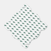 Leopard Brown en Blauwgroen Print Bedankdoosjes (Uitgevouwen)