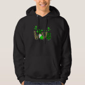 Leopard Buffalo Pset Love St Patricks Day Gnomen Hoodie (Voorkant)