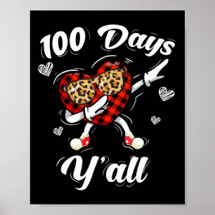 Leopard Buffalo speelde 100 dagen Y'all of School Poster