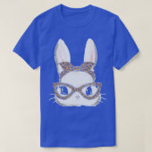 Leopard Bunny Face Paasdag 2 T-shirt (Design voorkant)