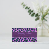 Leopard Business Visitekaartje (Staand voorkant)
