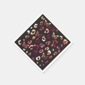 Leopard Butterfly Black Servet (Hoek)