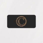 Leopard C Labels (Design 1)