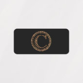 Leopard C Labels (Design 2)