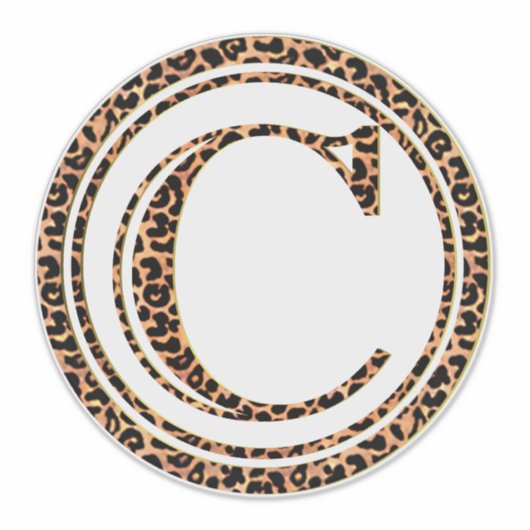 Leopard C Sticker (Voorkant)
