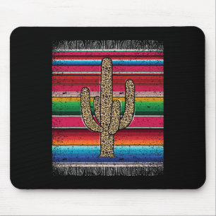 Leopard Cactus Mexican Serape Cinco de Mayo Women Muismat