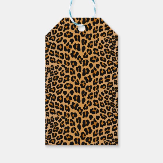 Leopard Cadeaulabel (Voorkant)