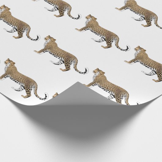 Leopard Cadeaupapier (Hoek)