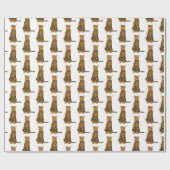 Leopard Cadeaupapier (Vlak)