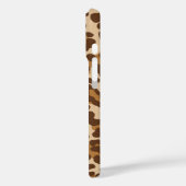 Leopard Camo Brown Case-Mate iPhone Case (Achterkant / Links)