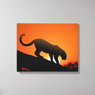 Leopard Canvas Afdruk