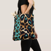 LEOPARD - Canvas tas, boodschappentas Tote Bag (Dichtbij)