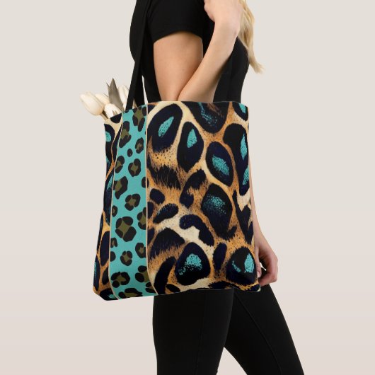 LEOPARD - Canvas tas, boodschappentas Tote Bag (Dichtbij)
