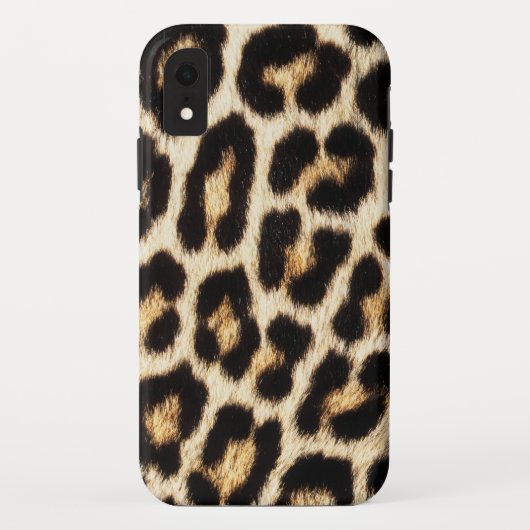 Leopard CaseMate PhoneCase, Apple iPhone XR, hard Case-Mate iPhone Case (Achterkant)