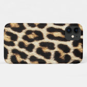 Leopard CaseMate PhoneCase, iPhone 11, ruim benede Case-Mate iPhone Case (Achterkant (horizontaal))