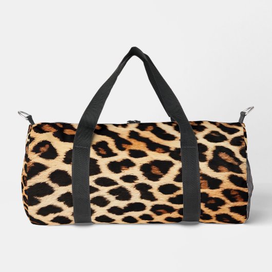 Leopard Cat Animal Print Trendy Collectie Plunjezak (Voorkant)