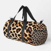 Leopard Cat Animal Print Trendy Collectie Plunjezak (Rechterhoek)