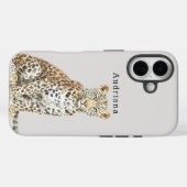 Leopard Cat Case-Mate iPhone Case (Achterkant (horizontaal))